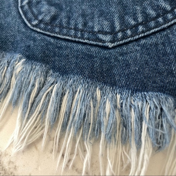 Carmar Los Angeles Beatrice Zip Front Denim Skirt - Picture 6 of 12